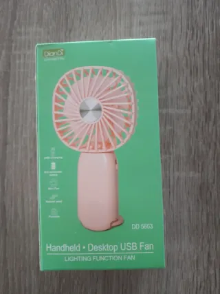 Mini ventilatore USB con luce