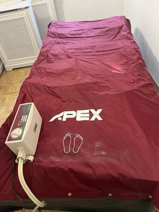 Cama Eléctrica Articulada con Colchón Antiescara