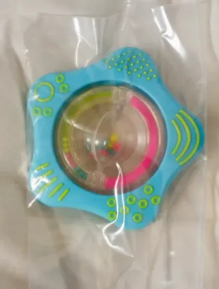 Sonajero Estrella Bebé Azul