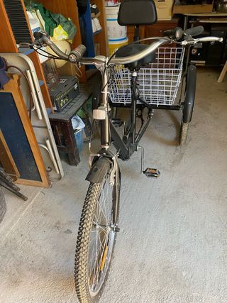 Triciclo con cesta