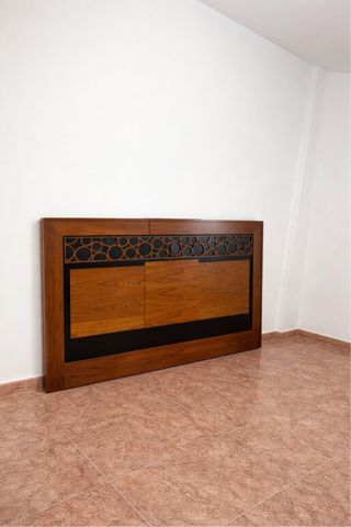 Cabecero de cama 135 cm madera