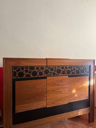 Cabecero de cama 135 cm madera
