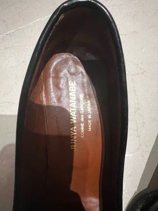 Mocasines Junya Watanabe x CDG Negros