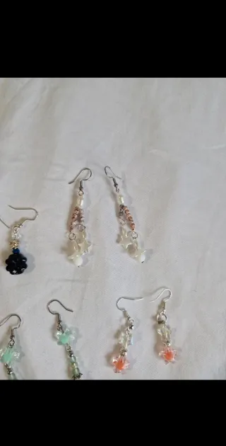 Pendientes bisutería varios colores