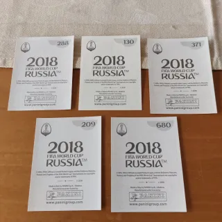 Figurine Calciatori Russia 2018 Panini