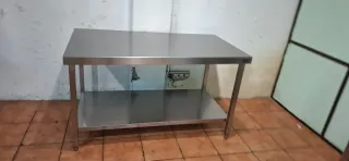 Mesa de trabajo acero inoxidable