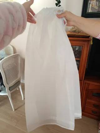 CONJUNTO DE VESTIDO DE COMUNIÓN BLANCO
