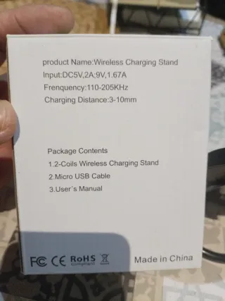 Cargador Inalámbrico Bellari 2-Coils