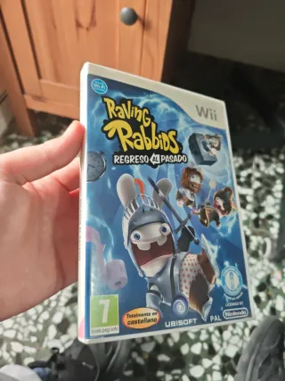 Raving Rabbids Regreso al Pasado Wii PAL España