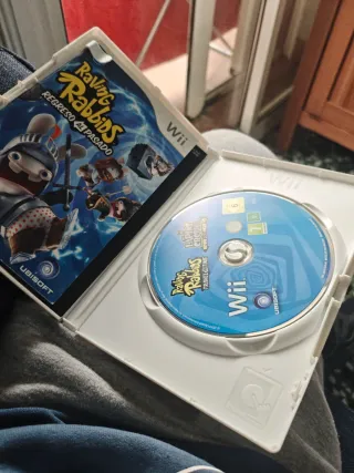 Raving Rabbids Regreso al Pasado Wii PAL España