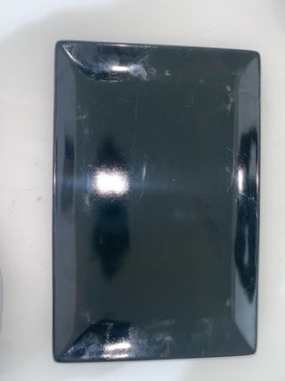 Vajilla de porcelana blanca