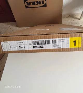 Mueble bajo TV Ikea blanco