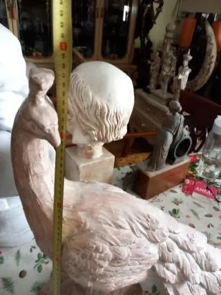 Pavo Real Cerámica Decorativo