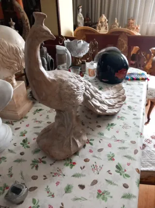 Pavo Real Cerámica Decorativo