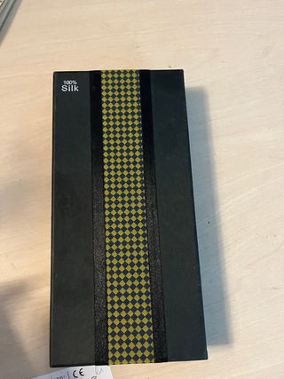 Conjunto corbata 100% seda + gemelos + pañuelo NUEVO