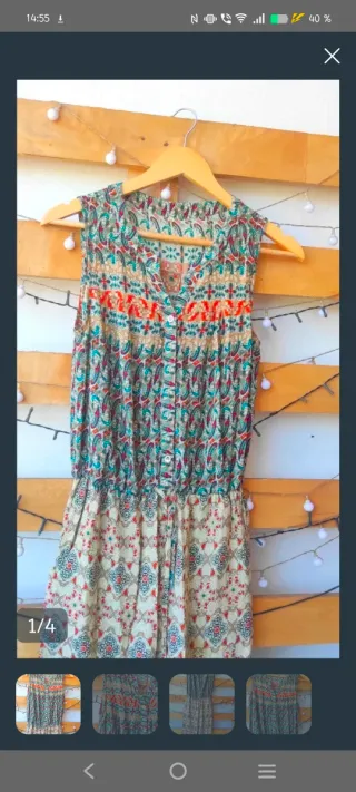 Mono largo estampado verano