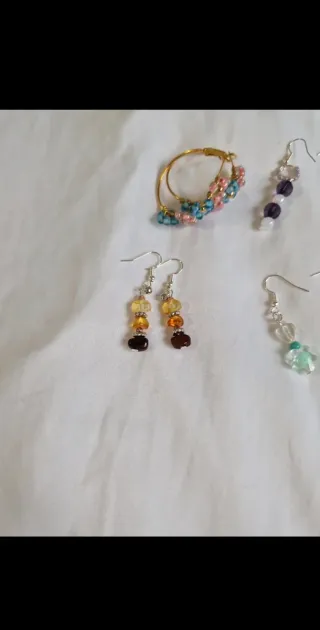 Pendientes hechos a mano