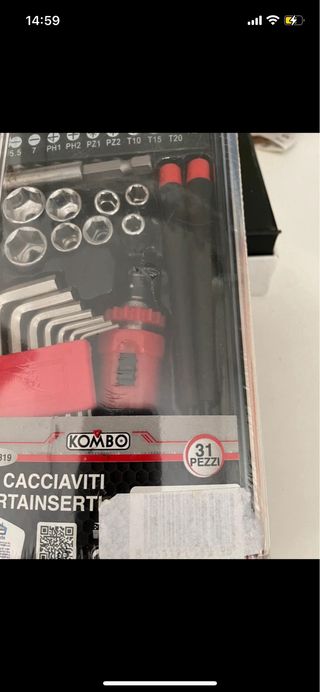 Kit cacciaviti KOMBO 31 pezzi