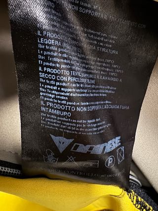 Giacca Dainese Gialla e Grigia