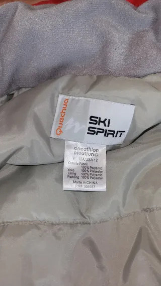 Buzo o mono  de Nieve, Quechua. Talla 12