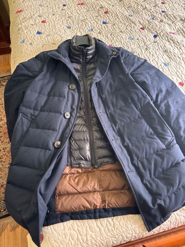 Abrigo AT.P.CO hombre con forro interior