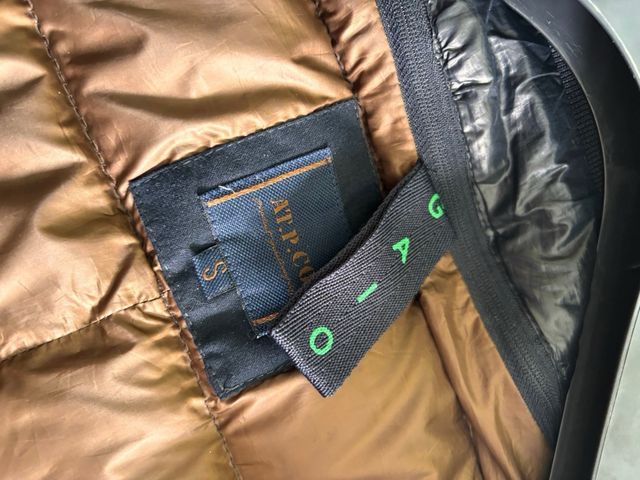 Abrigo AT.P.CO hombre con forro interior