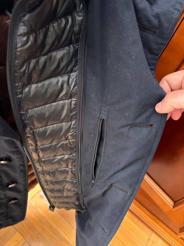 Abrigo AT.P.CO hombre con forro interior