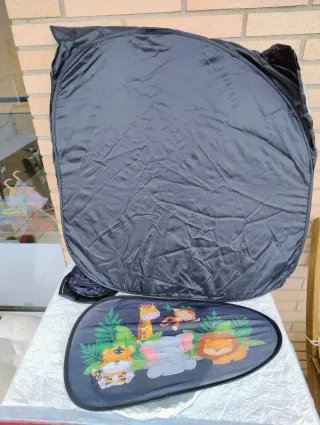 Pack 2 Parasoles Coche Plegables