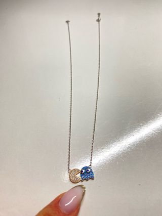 Collar Plata 925 Pac-Man