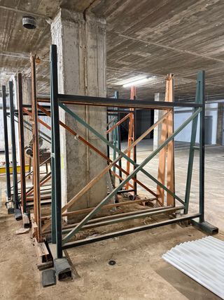 Caballetes robustos para paletizar