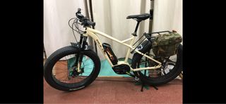Bicicleta Eléctrica Fat Bike Beige