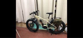 Bicicleta Eléctrica Fat Bike Beige