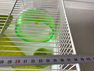 Jaula para hámster con accesorios