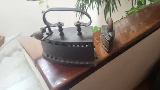 Planchas antiguas de hierro