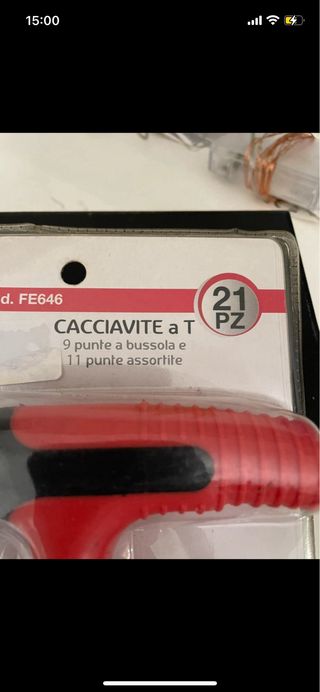 Kit Cacciaviti T KOMBO 21pz
