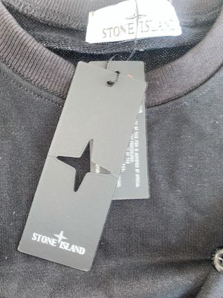 Sudadera Stone Island Talla M Negra