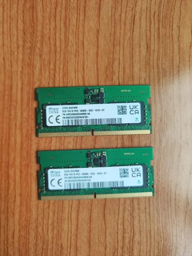 16GB DDR5 5600MHz (2x8GB) SK Hynix SODIMM