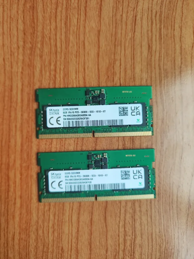 16GB DDR5 5600MHz (2x8GB) SK Hynix SODIMM