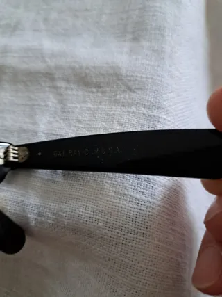 Occhiali da sole Ray-Ban Wayfarer MAX neri/oro