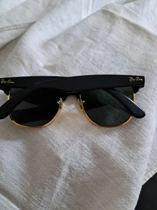 Occhiali da sole Ray-Ban Wayfarer MAX neri/oro