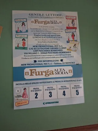 Muñecas furga:  4 Vestidos Alta Moda 3S