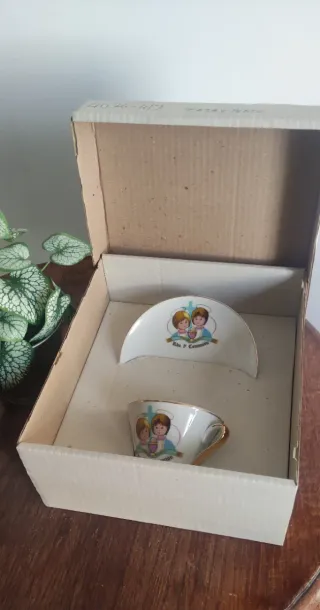 Taza y plato Primera Comunión