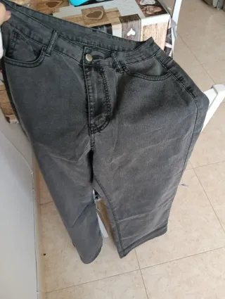 Pantalón vaquero Shein acampanado XL