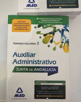 Auxiliar Administrativo de la Junta de Andalucí...