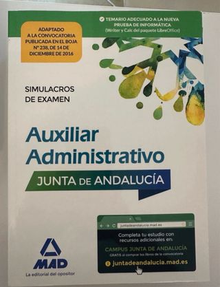 Auxiliar Administrativo de la Junta de Andalucí...