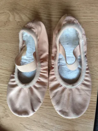 Zapatillas de ballet color rosa/beige 30-31