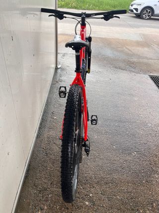 Bicicleta Montaña Scott Roja