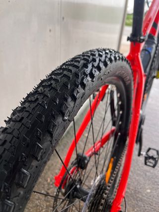 Bicicleta Montaña Scott Roja