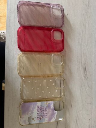 Fundas iPhone 15 (Pack 5) Todas 3€
