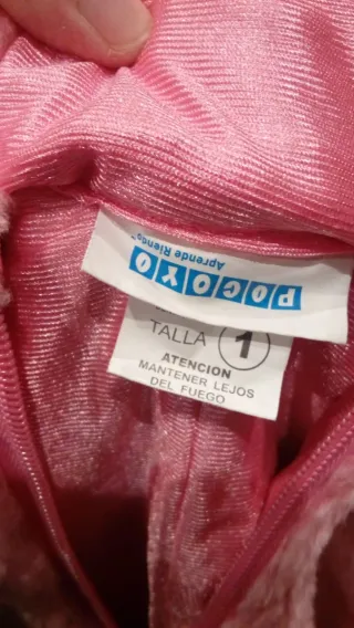 Disfraz Elefanta Ely Pocoyó Talla 3/4 años